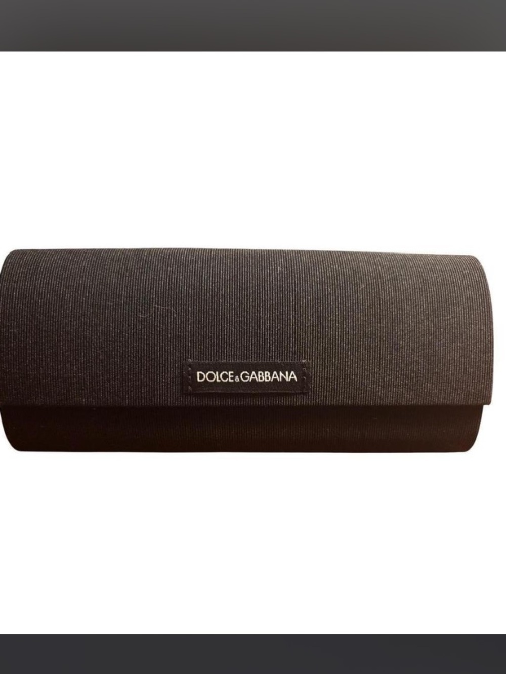 DOLCE & GABANNA- Black Textured Glasses Cases